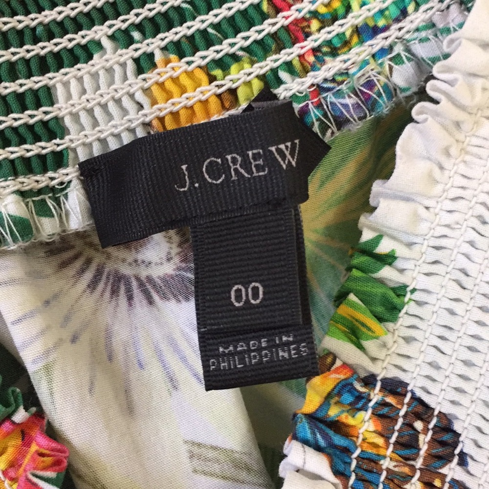 J. Crew Ratti into the Wild Off-Shoulder Dress - Picture 12 of 16